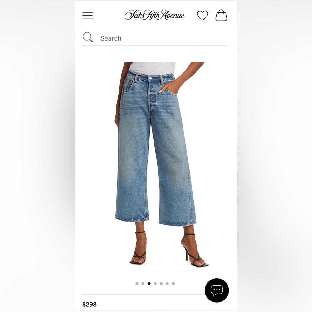 Citizens of Humanity Serena A-Line jeans NEW